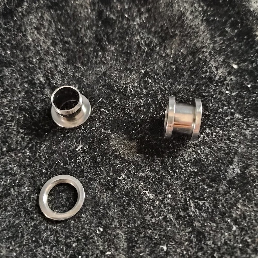 Silver Ear Gauges